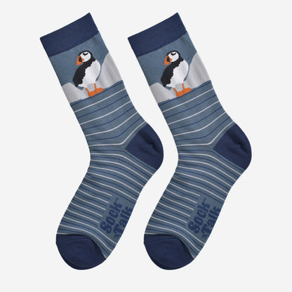 Puffin Stripes Unisex Socks