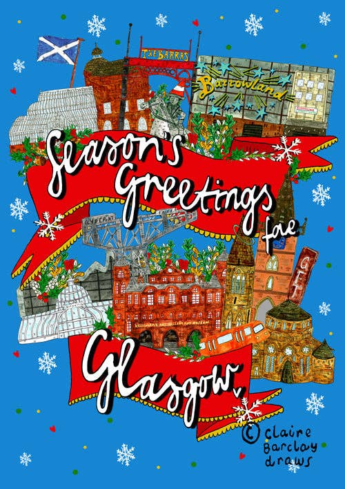 Seasons Greetings fae Glasgow! Card