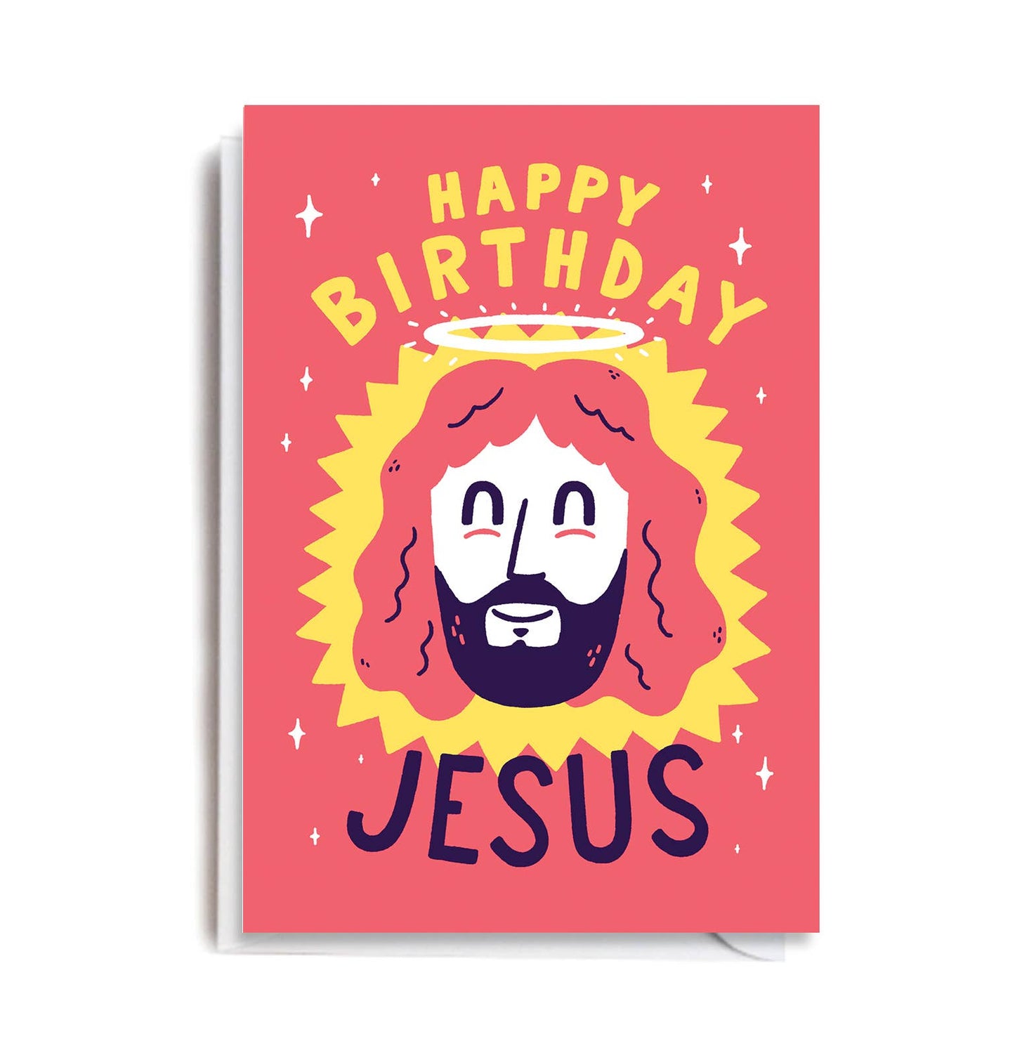 Happy Birthday Jesus Christmas Card
