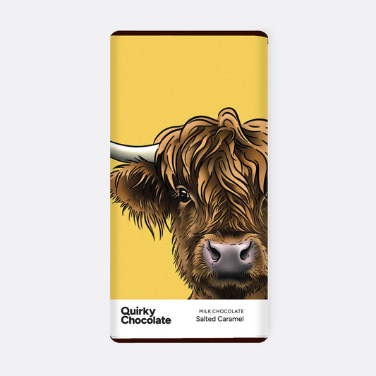 Highland Cow Scottish Chocolate Bar