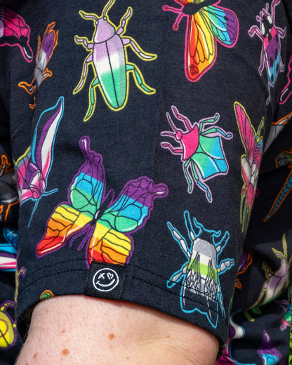 Pride Bugs Unisex Cropped Boxy Tee
