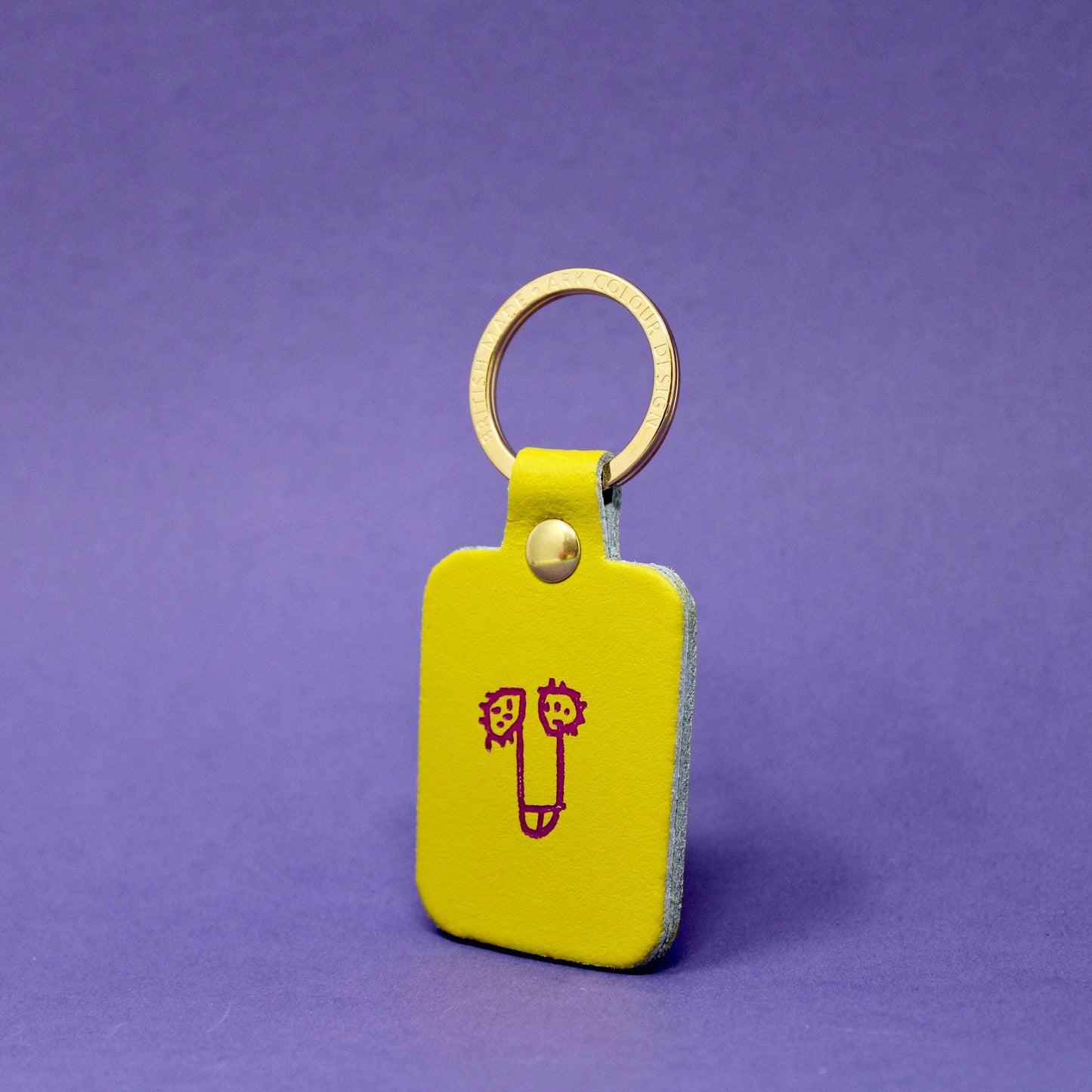 Willy Key Fob Bright Yellow