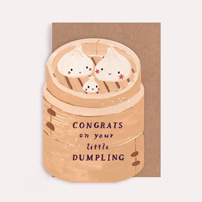 Little Dumpling New Baby Card