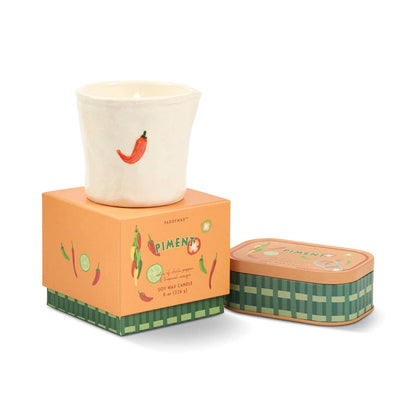 Pimento Chilli And Mango Bistro Tin Candle By Paddywax