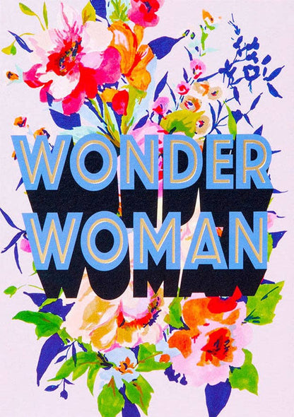 Wonder Woman Mother's Day Greeting Card