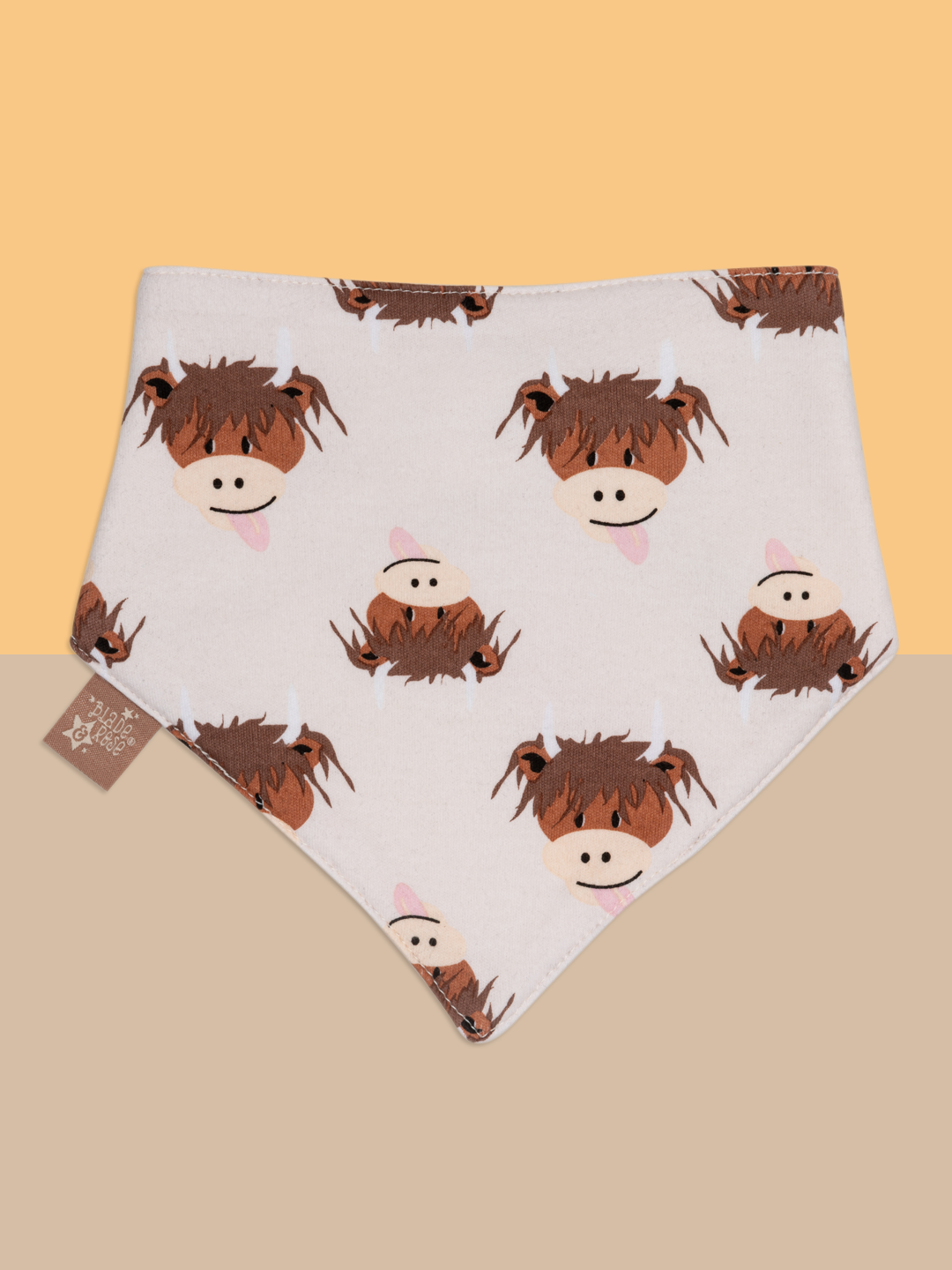 Hamish Cow Baby Bib
