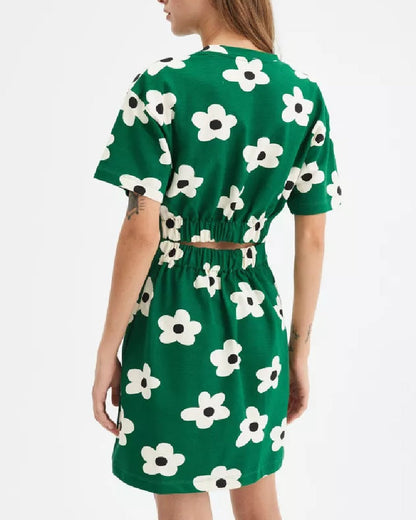 Bold Flower Dress By Compania Fantastica