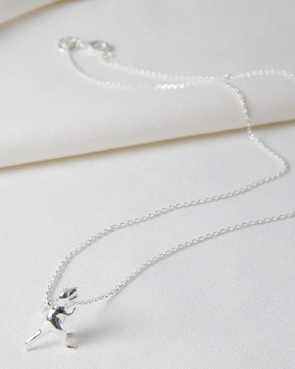T-Rex Dinosaur Necklace Sterling Silver