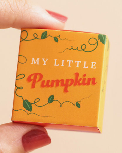 Pumpkin Ceramic Token In Matchbox